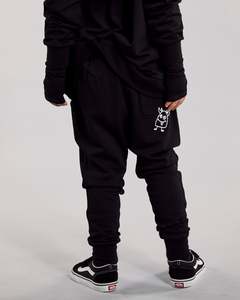 Lfoh Winter 25 Boys: Atlas Trackies - 100% Merino Wool - Black