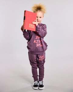 Lfoh Winter 25 Girls Pre Order: Atlas Trackies - 100% Merino Wool - Plum
