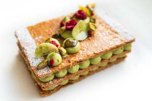 Christmas: Mille-feuille - Pistachio