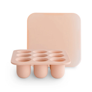 Mushie: Mushie Fresh Food Feeder Freezer Tray - Blush