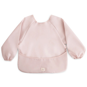 Mushie: Mushie Long Sleeve Bib - Blush