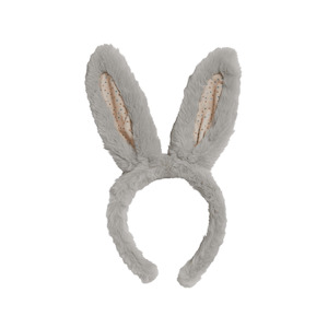 Rainbow Chaser: Olli Ella Fluffle Bunny Headband - Smoke