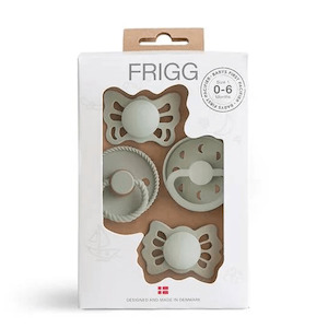 Frigg Baby's First Pacifier Moonlight Sailing - Sage