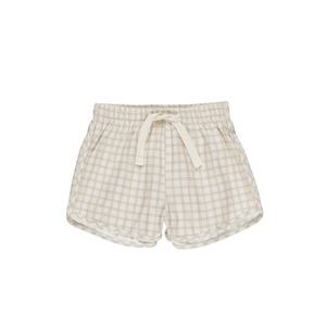 Swimwear: Quincy Mae Boys Swim Short - Oat Check