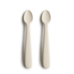 Home: Mushie Feeding Spoon - Ivory