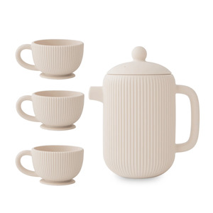 Mushie Silicone Tea Play Set - Shifting Sand