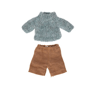 The French Folk: Maileg Sweater & Pants for Big Brother Mouse