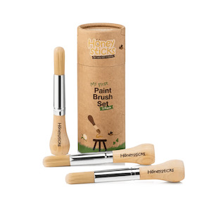 Honeysticks My First Paint Brush Set - 3 Pack