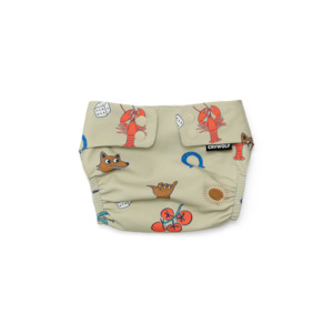 Crywolf Reusable Swim Nappy - Lucky Days Sage