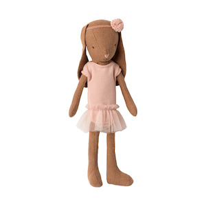 Nursery: Maileg Bunny Size 1 Brown Ballet Suit & Skirt