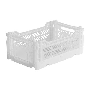 Nursery: AY-KASA Foldable Crate - Mini White