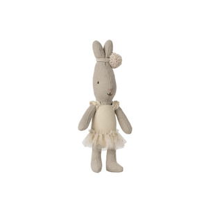 Maileg Rabbit Micro Ballet Suit & Skirt - Cream