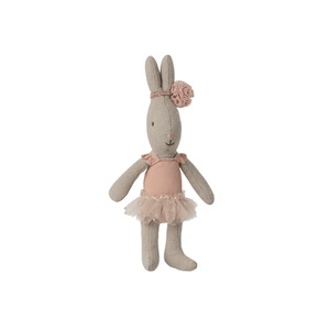 Maileg Rabbit Micro Ballet Suit & Skirt - Rose
