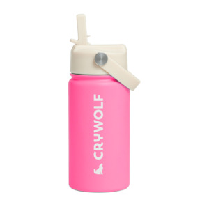 Travel: Crywolf Drink Bottle - Candy Pink