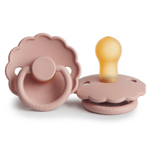 Frigg Pacifier - Latex - Daisy Blush
