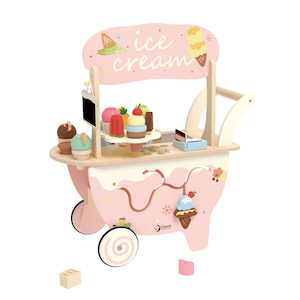 The Look Creating A Place For Play: Classic World Ice Cream Cart