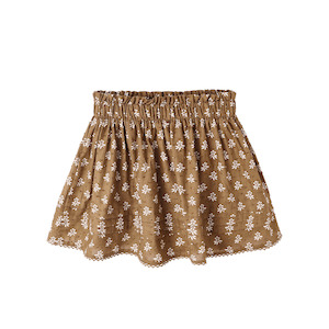 Rylee + Cru Mae Skirt - Golden Fleur