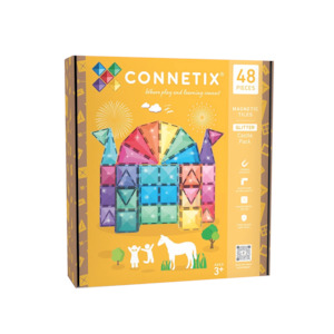 The Dreamer: Connetix Glitter Castle Pack 48 pc