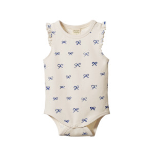 Nature Baby: Nature Baby Fleur Bodysuit - Ribbons