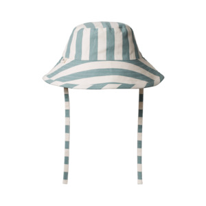 Nature Baby: Nature Baby Holiday Sunhat - Star Dew Stripe