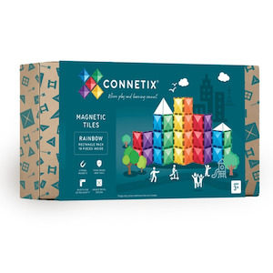 Connetix: Connetix Rainbow Rectangle Pack 18 pc