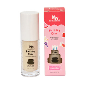 No Nasties Natural Lip Gloss Birthday Cake