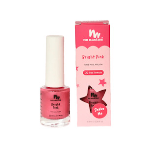 No Nasties Kids: No Nasties Natural Kid's Water-Based Kids Nail Polish - Bright Pink