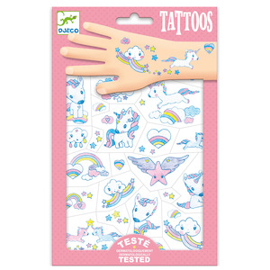 Gifts For Older Kids: Djeco Tattoos - Unicorns