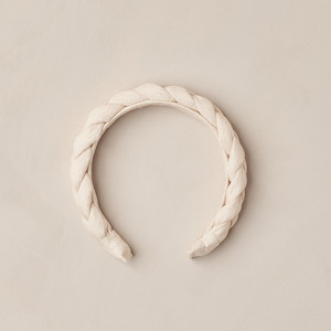 The Fairy Lover: NoraLee Braided Headband - Ivory
