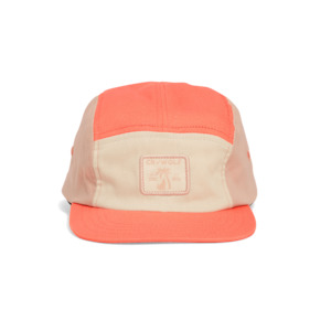 Hats Beanies: Crywolf Lucky Cap - Coral Colourblock
