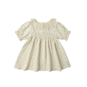 Dresses: Quincy Mae Callie Short Sleeve Dress - Golden Floral