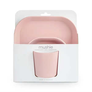 Home: Mushie Dinnerware Set - Blush