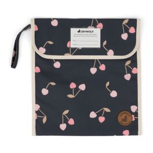 New: Crywolf Book Bag - Cherry Hearts