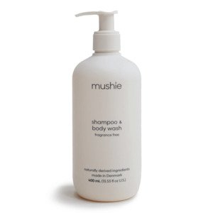 Skincare: Mushie Baby Shampoo & Body Wash - 400ml