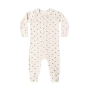 Sleepwear: Quincy Mae Pointelle Long John - Holly Berry