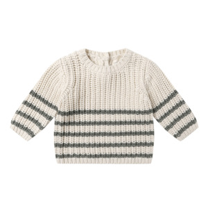Winter Warmers: Quincy Mae Rex Sweater - Forest