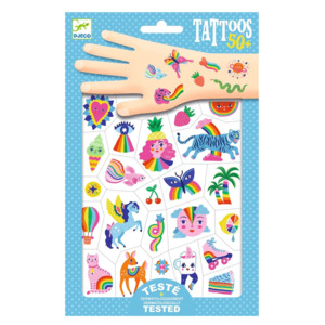 Djeco Tattoos - Rainbow Tattoos