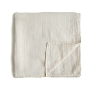 Home: Mushie Swaddle - Fog