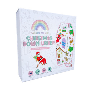 Reusable Colouring In Tablecloth Set - Christmas Down Under