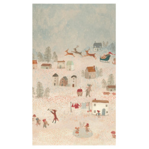 Maileg Giftwrap Santa is Coming 10m