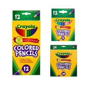 Sale: Crayola Coloured Pencils - 3 options