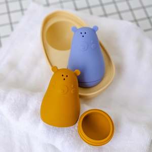 Age 6 12 Months: Bear & Moo Silicone Boating Bears
