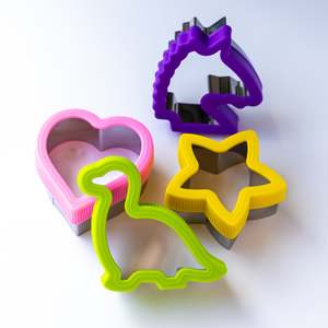 Little Giants Sandwich and Cookie Cutters - Stainless Steel