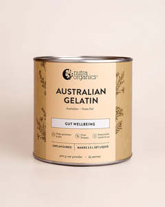 Nutrition: Nutra Organics Australian Gelatin 300g