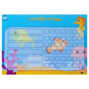 LuluBug Learning Charts - I can help at home (3 designs)