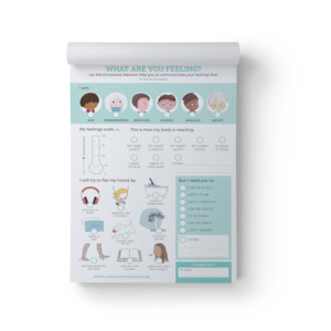 Learn: Awesome Inc Emotional Warriors Feelings Notepad (ages 5-12)
