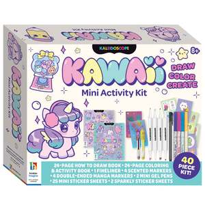 New: Hinkler Kaleidoscope Kawaii Mini Activity Kit