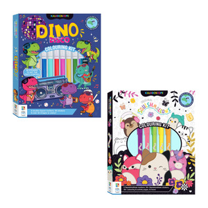 New: Hinkler Kaleidoscope Colouring Kit (2 options)