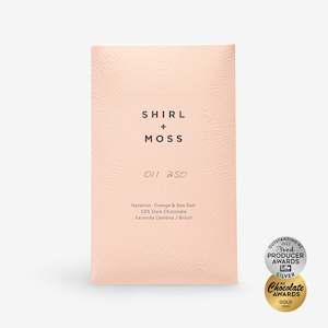 Shirl + Moss Chocolate - Hazelnut, Orange, Seasalt