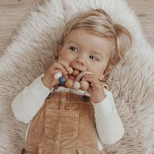 Round Teether (Gingerbread)